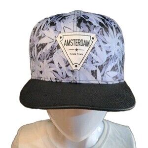 Amsterdam Down Town Hat Cap Purple/Black